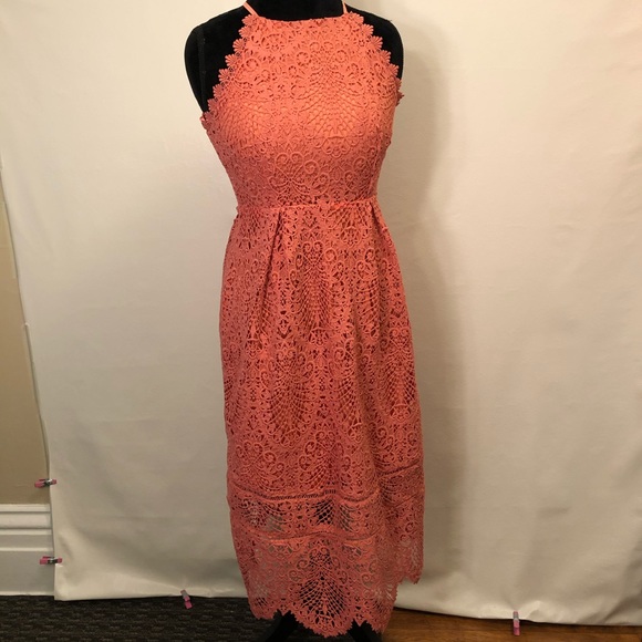 Anthropologie Ava Lace Midi Dress - Picture 3 of 10